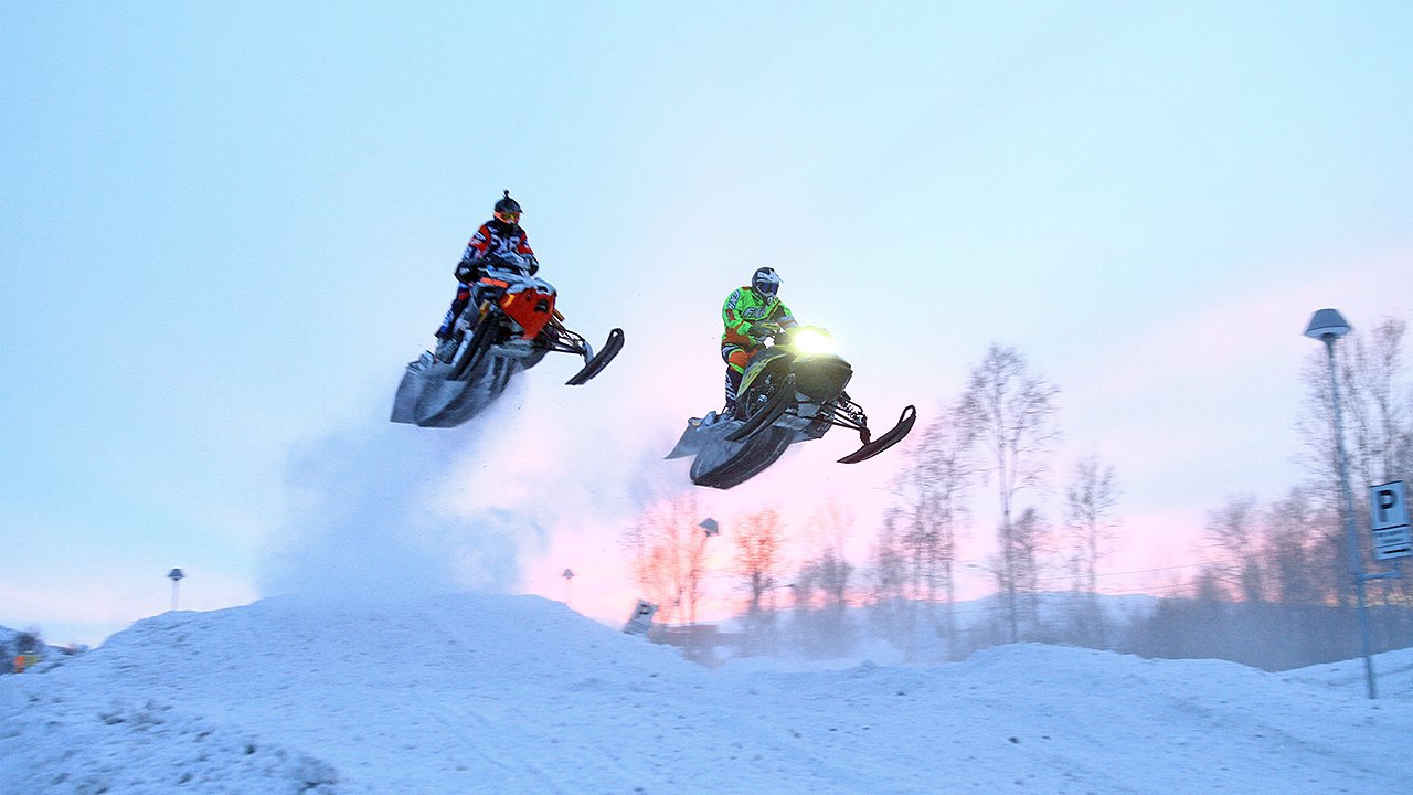 AVLYST! Snøscooter Kjøring 23. Mars